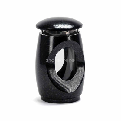 Lampion na pomnik LTIMELESS12MID – solidne wykonanie z granitu.