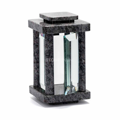 Ekskluzywny lampion granitowy z granitu Orion StoneOnline – elegancja i charakter.