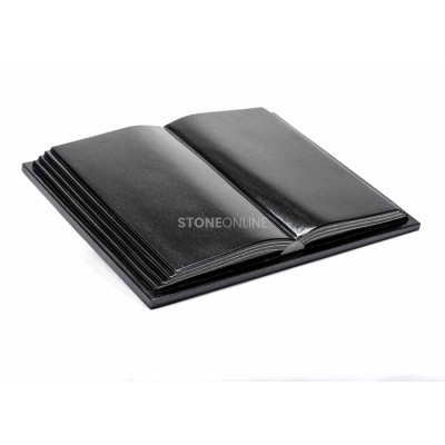 Książka granitowa FINEST StoneOnline na cmentarz – elegancka książka nagrobna z kamienia naturalnego.