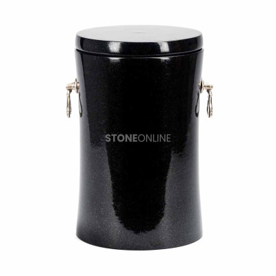 Urna granitowa UBASIC StoneOnline na prochy – elegancka urna z kamienia naturalnego.