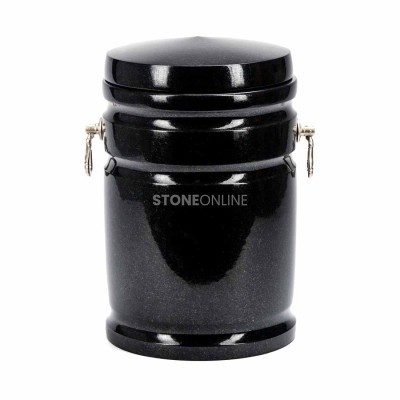 Urna granitowa UELEGANT StoneOnline na prochy – elegancka urna z kamienia naturalnego.