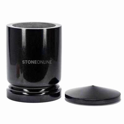 Urna z kamienia UELITE StoneOnline – dekoracja na grób, pomnik i cmentarz